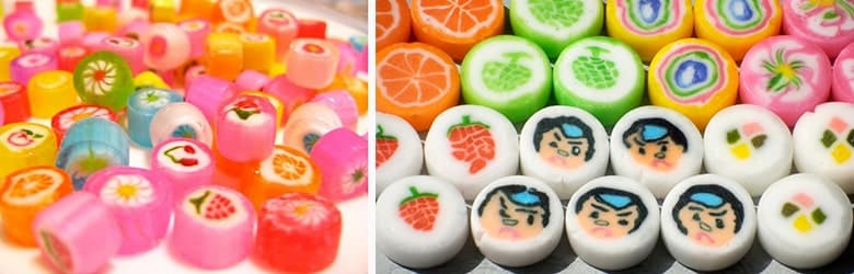 Kintaro ame, bonbons traditionnels japonais • Cuisine Japon